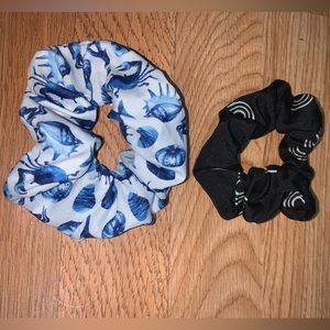 Two random scrunchies